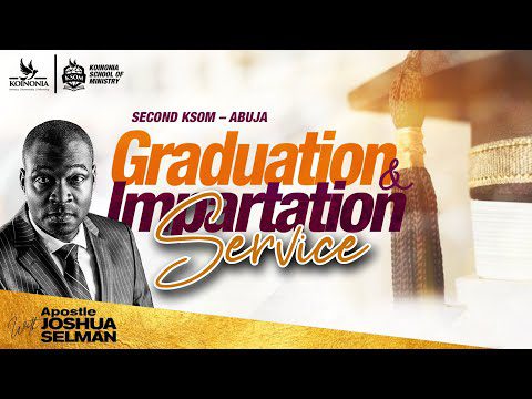 Ksom 9th Graduation and Impartation Service