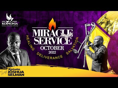 October 2022 Miracle Service