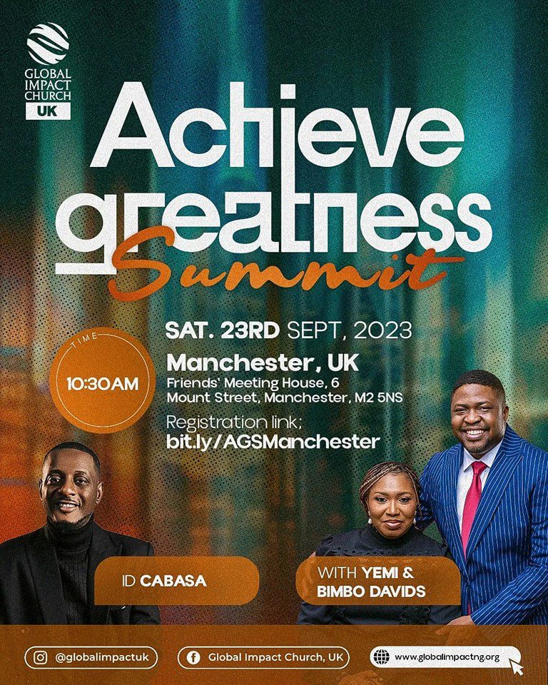 Achieve Greatness Summit by Pastor Yemi Davids
