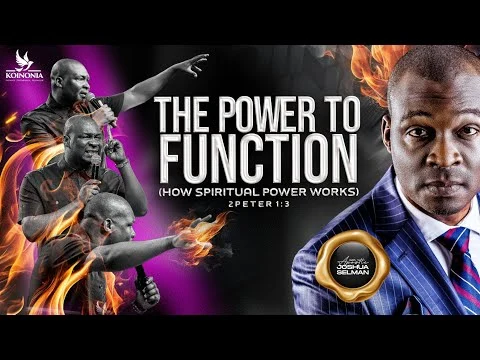 The Power To Function (How Spiritual Power Works) 2 Peter 1:3 by Apostle Selman